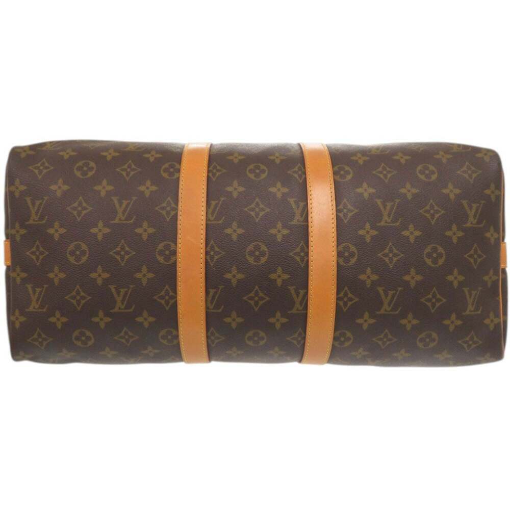 LOUIS VUITTON Authentic Brown Monogram Boston Bag - Picture 3 of 10